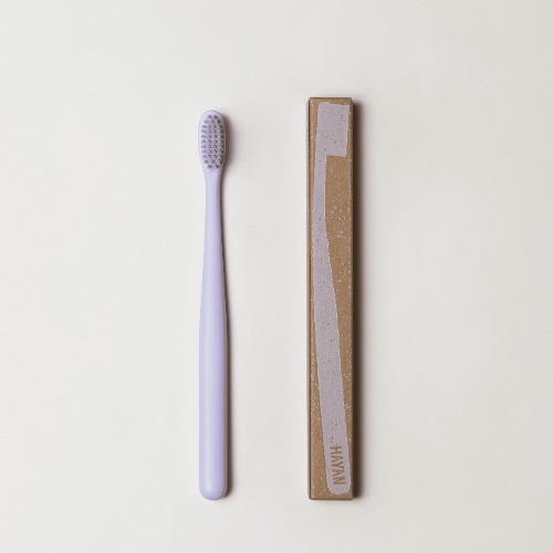※재고정리｜[바이하얀] No. 001 Lilac Toothbrush(성인용 칫솔) - 바이올렛