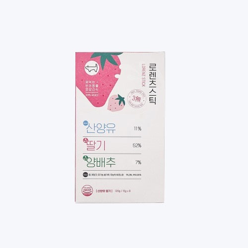 [로렌츠] 스틱 산양유딸기 120g