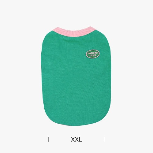 [메르꽁떼] 콘콘 티셔츠 정글그린 XXL