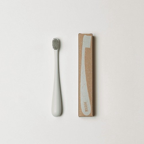 ※재고정리｜[바이하얀] No. 001 Pistachio Green Toothbrush(키즈용 칫솔) - 그린